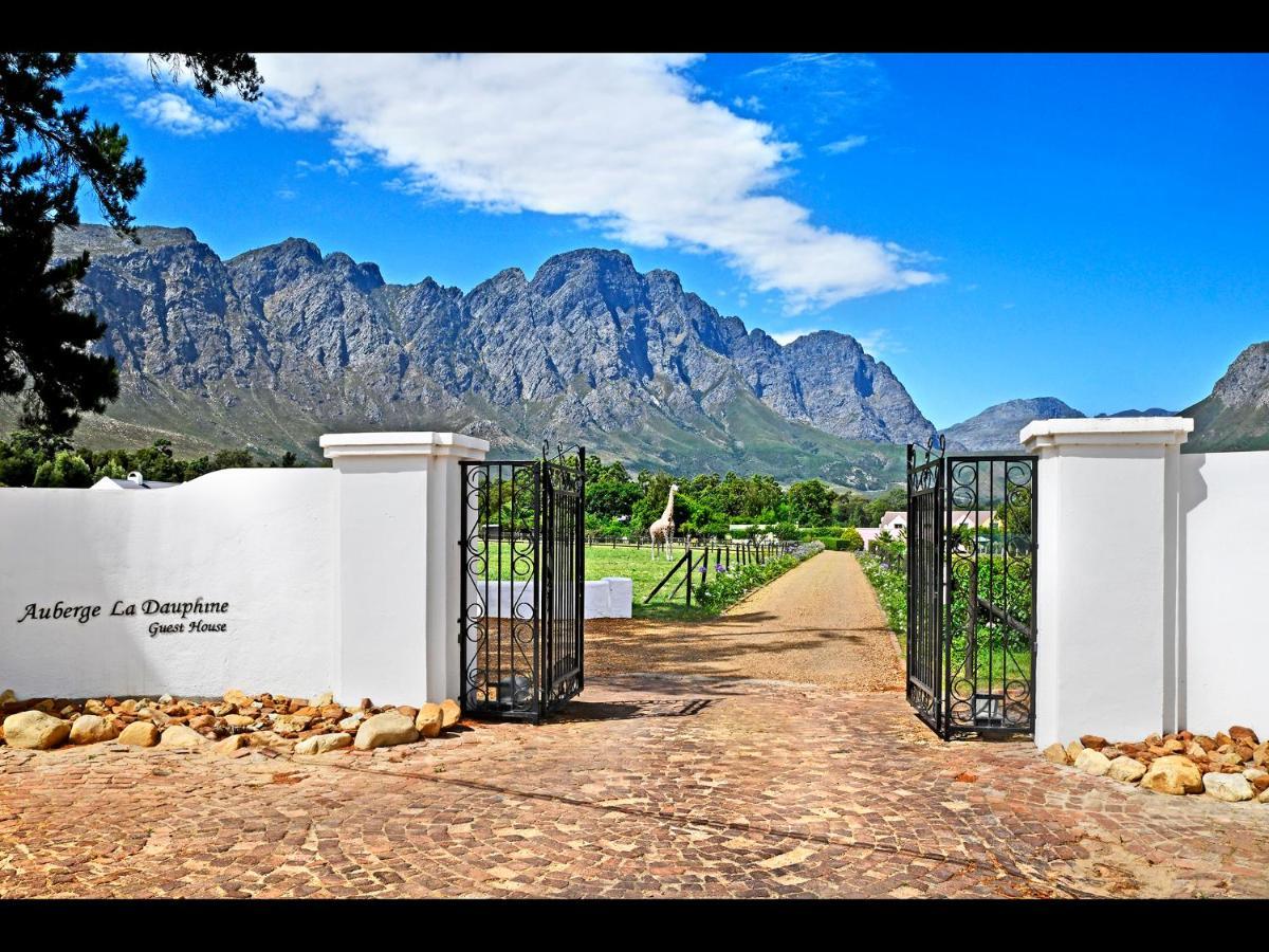 Auberge La Dauphine Guest House Franschhoek Exteriér fotografie