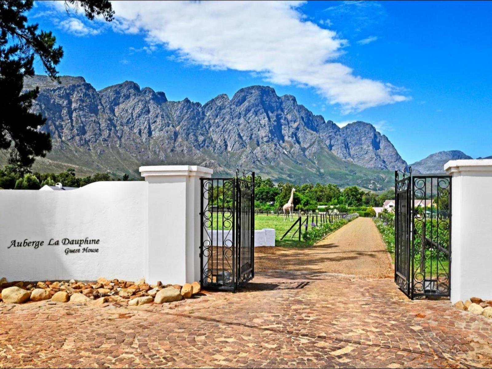 Auberge La Dauphine Guest House Franschhoek Exteriér fotografie
