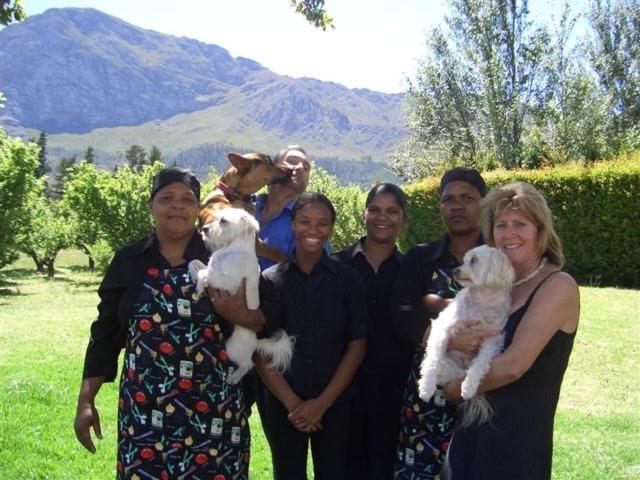 Auberge La Dauphine Guest House Franschhoek Exteriér fotografie
